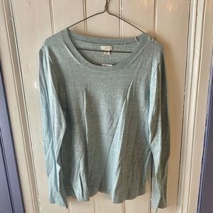 J Crew sweater in light blue